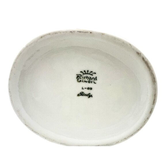 Richard Ginori Creamer White and Gold Gilt Trim Classic Traditional Gilding - Picture 9 of 9